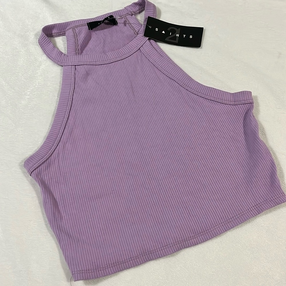 NWT Saints crop top